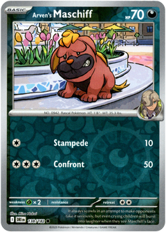 Arven's Maschiff - 138/182 - Destined Rivals - Reverse Holo - Card Cavern