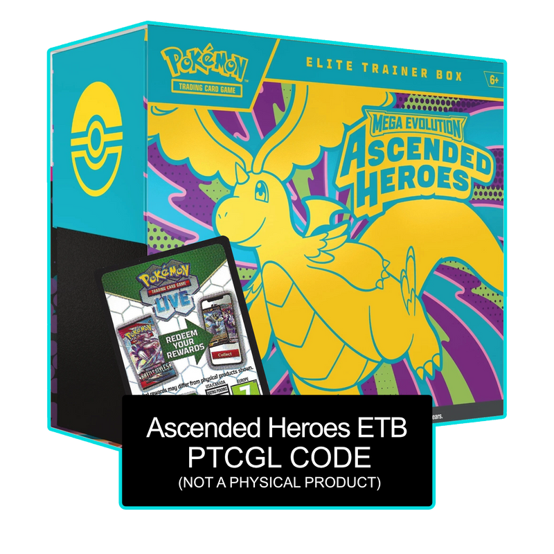 Generations Etb Code Ascended Heroes ETB PTCGL Code – Card Cavern Trading Cards, LLC