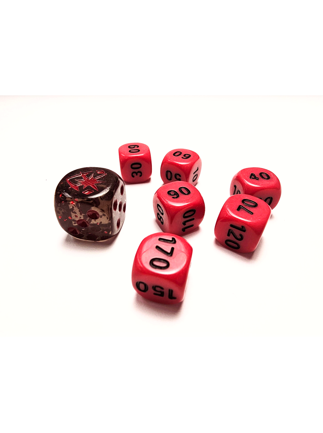 Astral Radiance ETB Dice - 6 Damage Counters and 1 Coin-Flip Die - Card Cavern