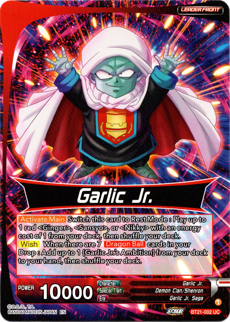 Garlic Jr. // Garlic Jr., Immortal Being - BT21-002 - Wild Resurgence - Foil - Card Cavern