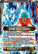 SSB Son Goku // SSB Vegeta, God-Level Power - BT21-100 - Wild Resurgence - Card Cavern