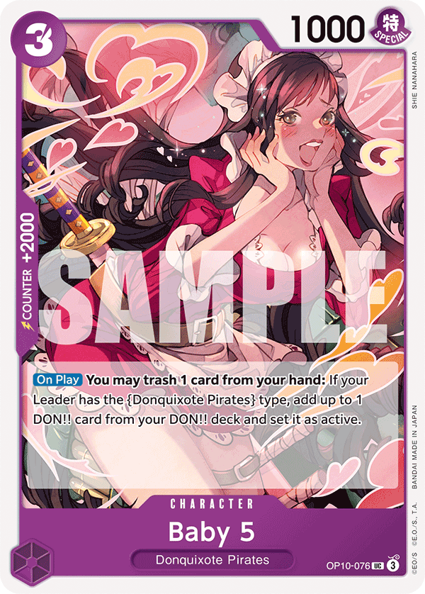 Baby 5 - OP10-076 UC - Royal Blood - Card Cavern