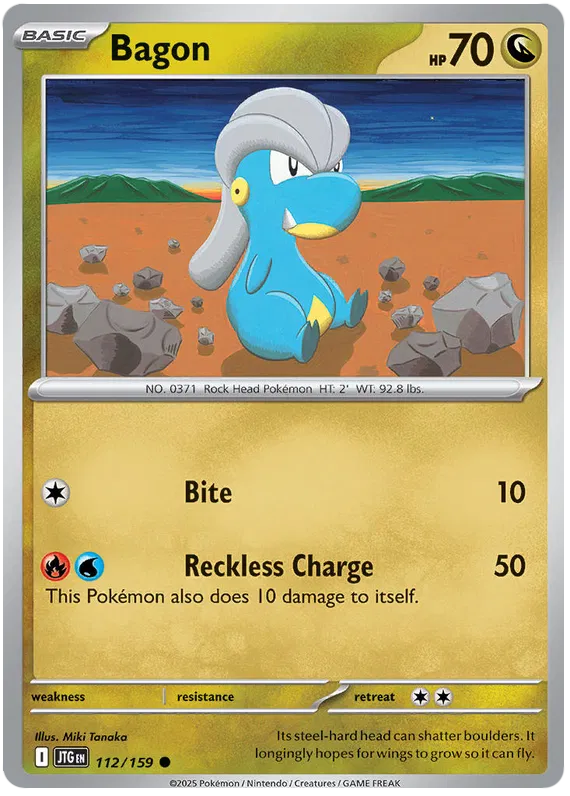 Bagon - 112/159 - Journey Together - Card Cavern