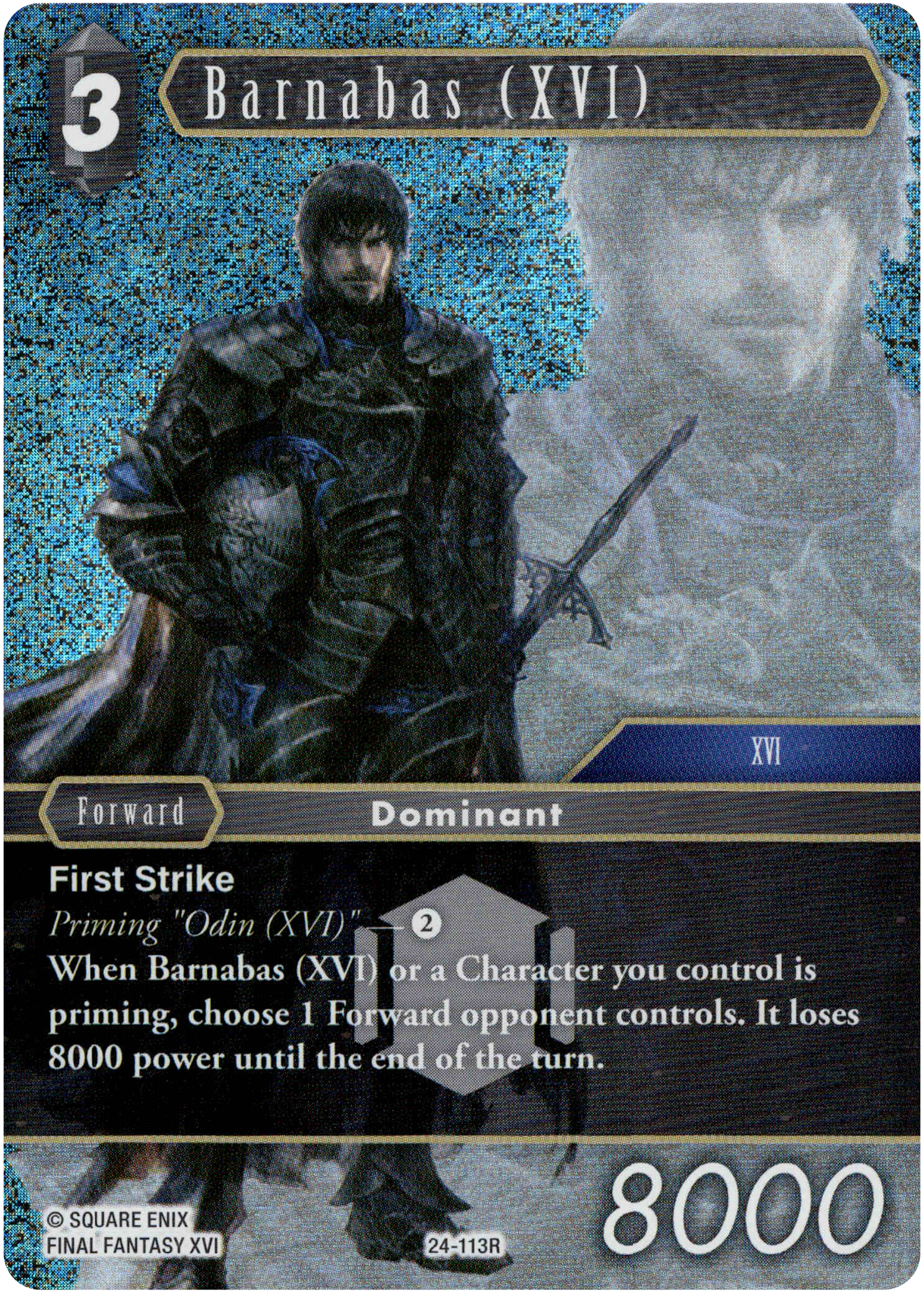 Barnabas (XVI) - 24-113R - Hidden Legends - Foil - Card Cavern