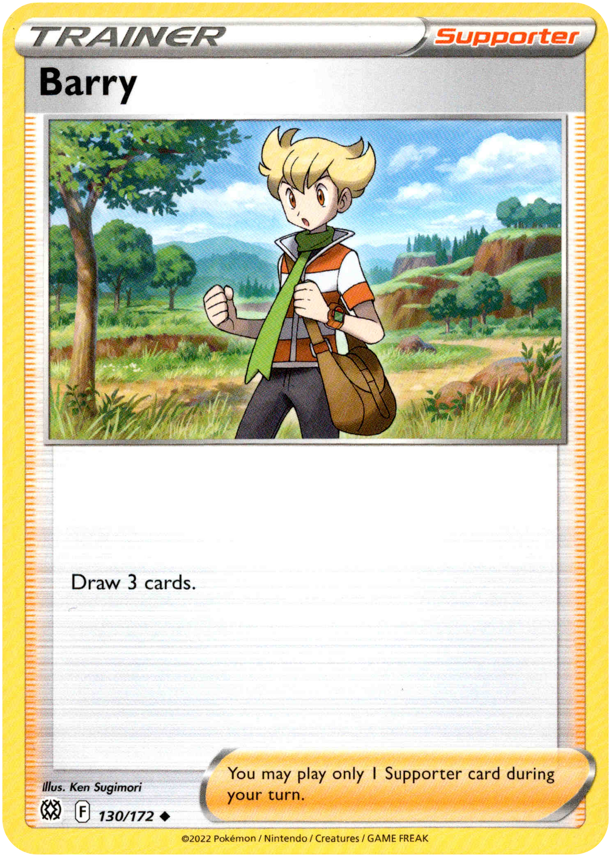 Barry - 130/172 - Brilliant Stars - Card Cavern