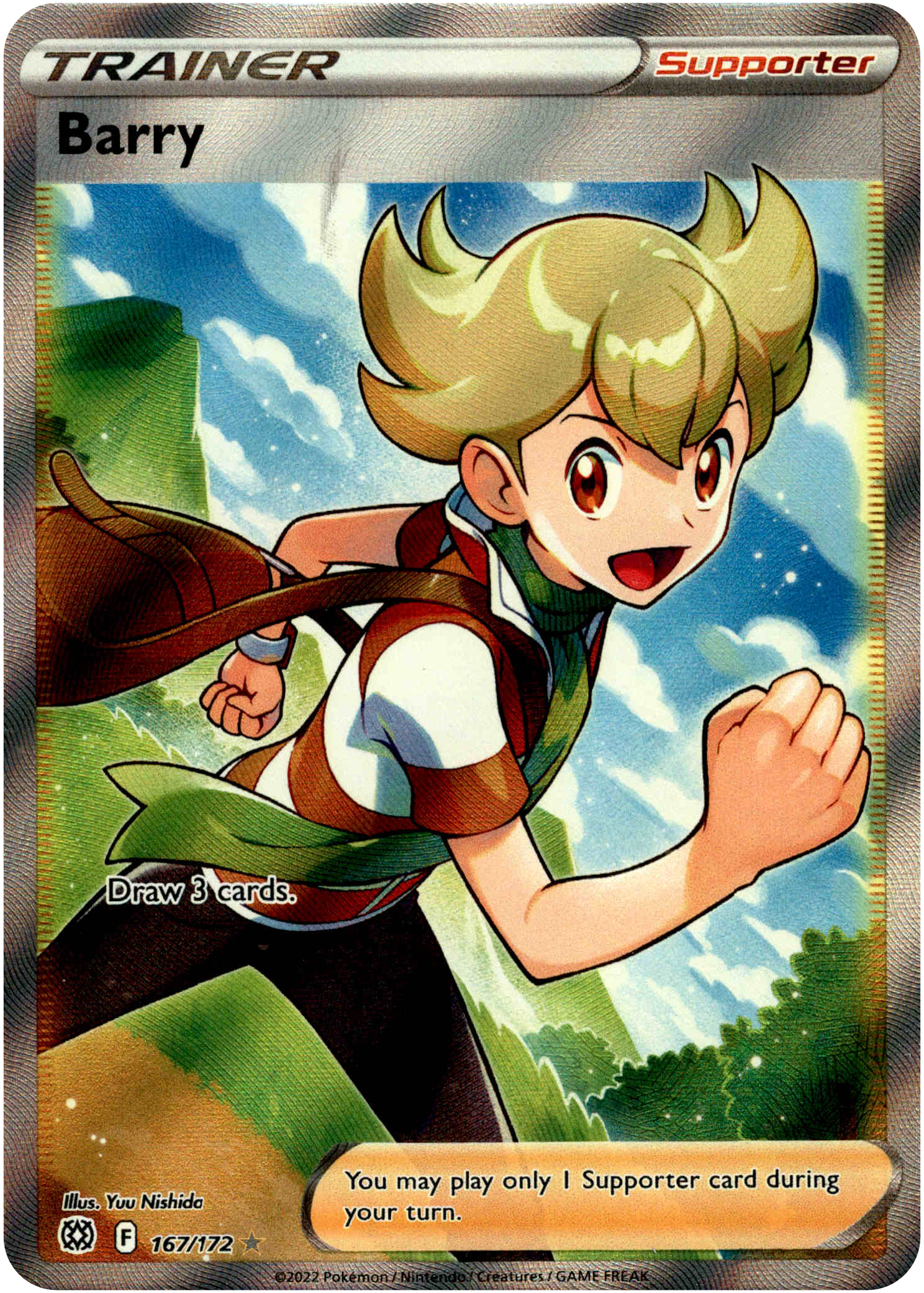 Barry Full Art - 167/172 - Brilliant Stars - Card Cavern