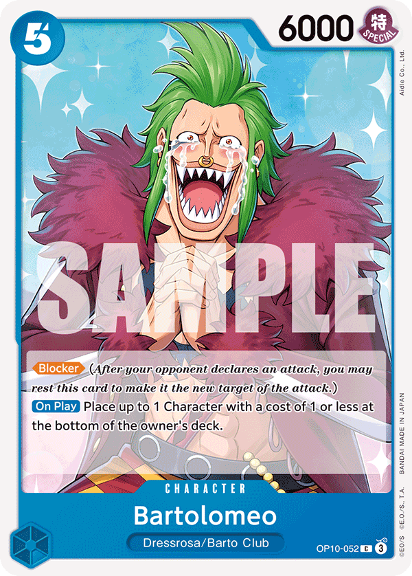 Bartolomeo - OP10-052 C - Royal Blood - Card Cavern
