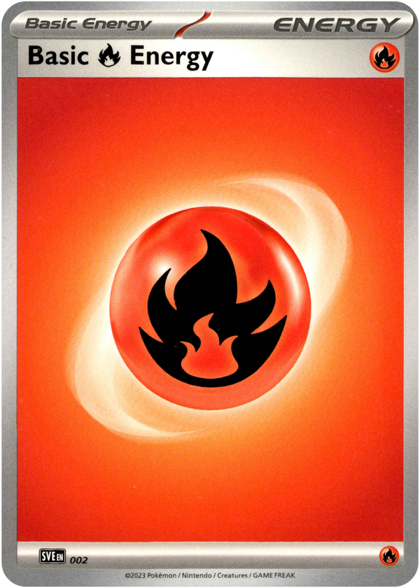 Basic Fire Energy - 002 - Scarlet & Violet - Card Cavern