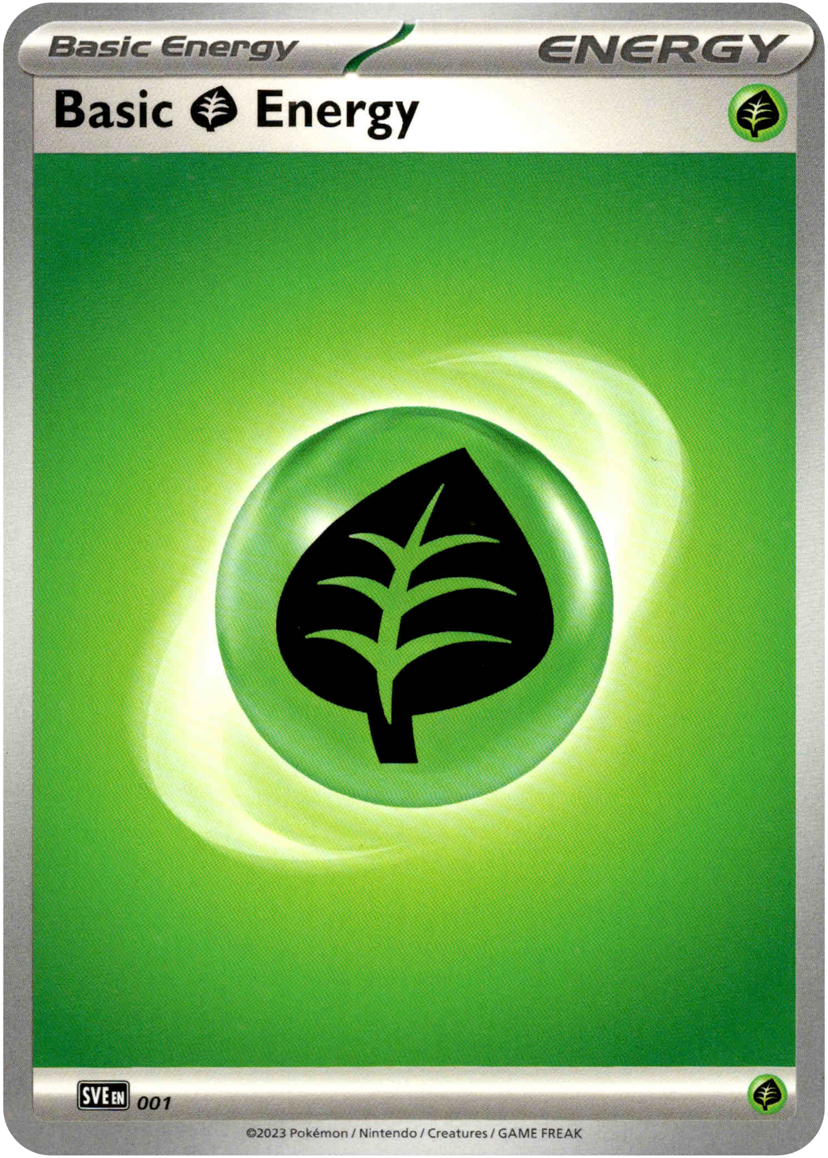 Basic Grass Energy - 001 - Scarlet & Violet - Card Cavern