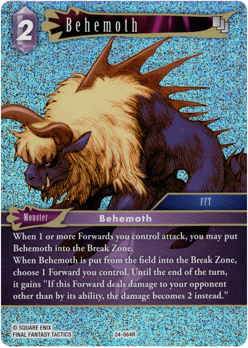 Behemoth - 24-084R - Hidden Legends - Foil  Card Cavern Trading Cards, LLC