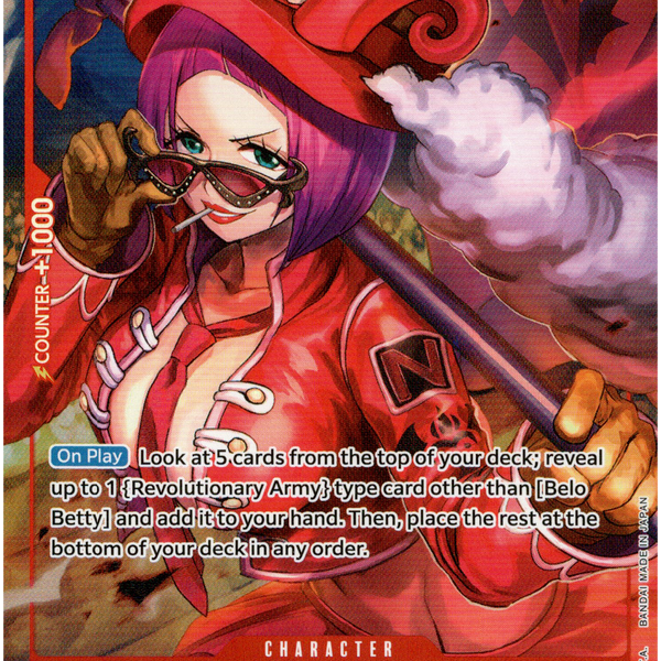 Belo Betty Alternate Art - OP05-015 - Awakening of the New Era