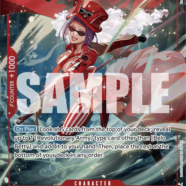 Belo Betty Full Art - OP05-015 R - The Best