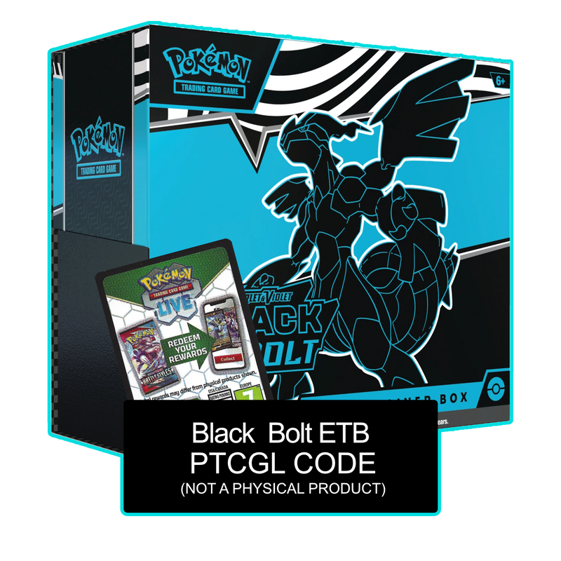 Black Bolt ETB - PTCGL Code - Card Cavern