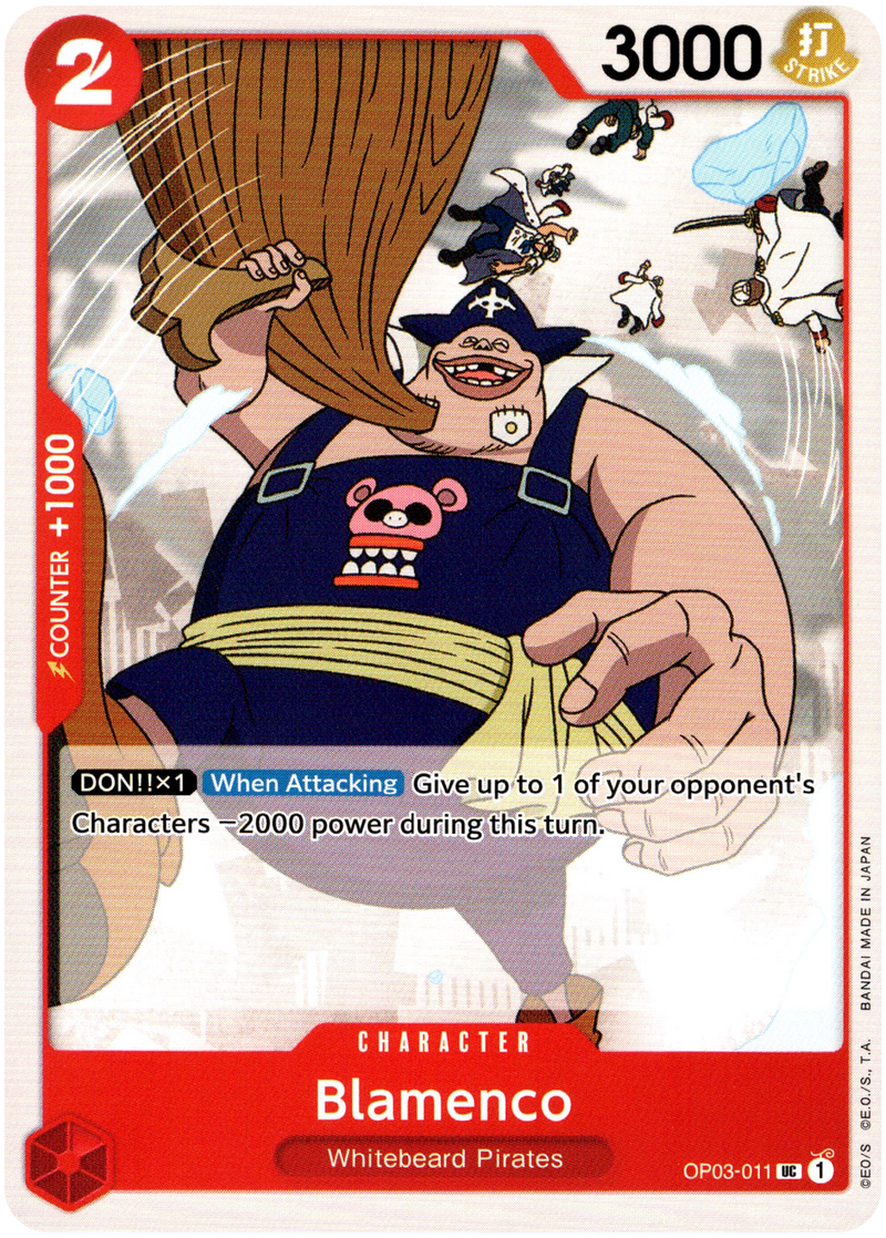 Blamenco - OP03-011 UC - Pillars of Strength - Card Cavern