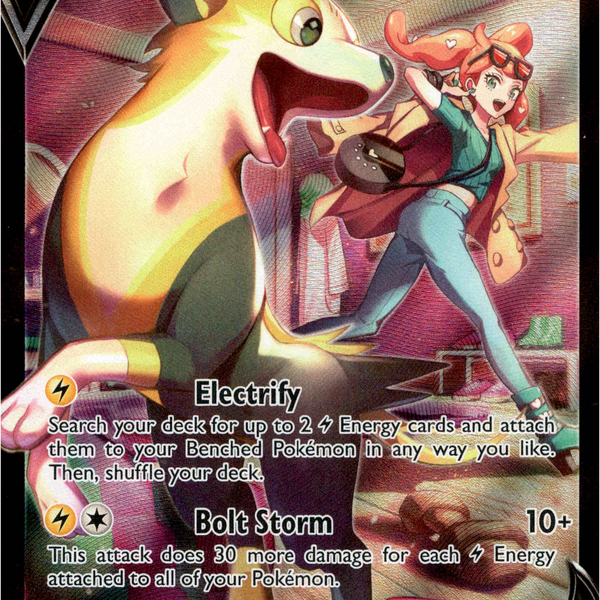 boltund v pokemon card Boltund V - SWSH02: Rebel Clash [ULTRA RARE] main image 0