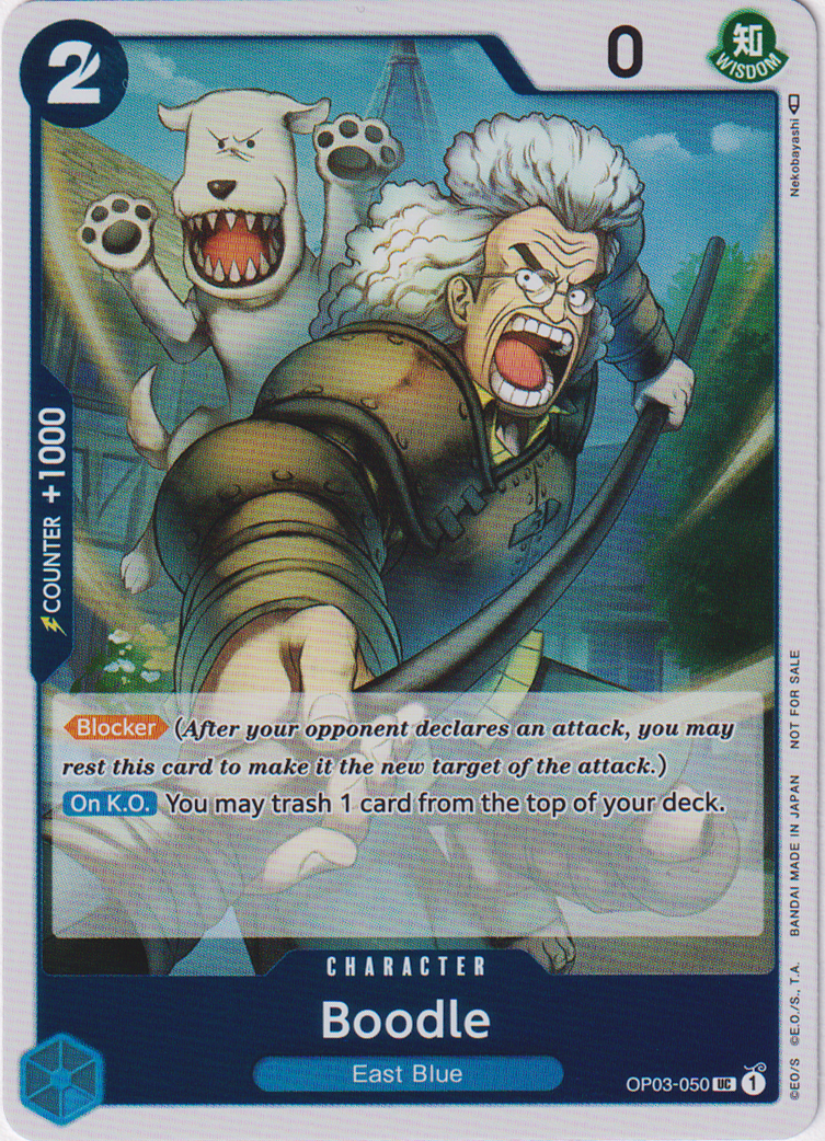 Boodle (Dash Pack) - OP03-050 UC - Pillars of Strength - Foil - Card Cavern