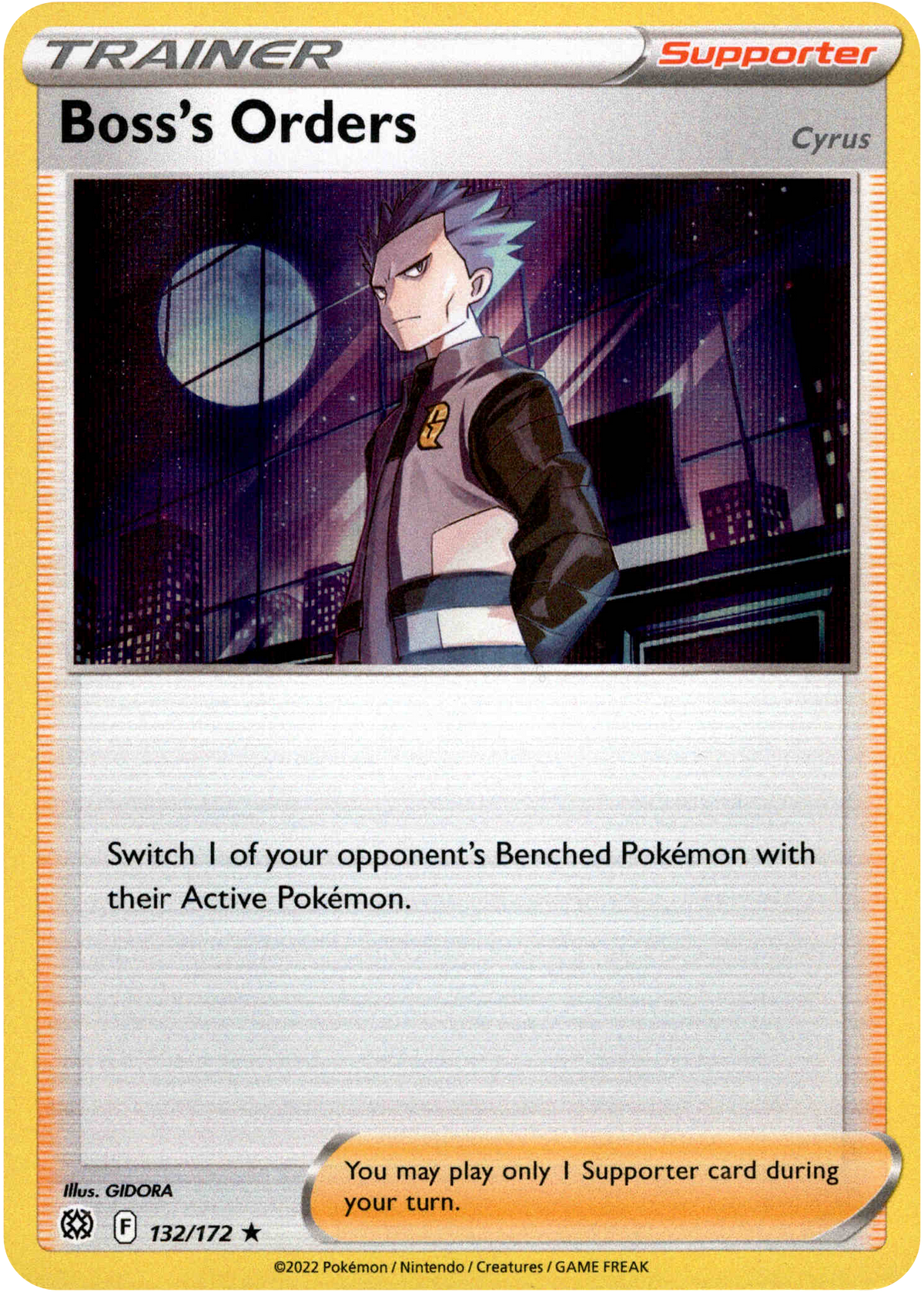 Boss's Orders - 132/172 - Brilliant Stars - Holo - Card Cavern