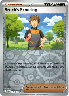 Brock's Scouting - 146/159 - Journey Together - Reverse Holo - Card Cavern