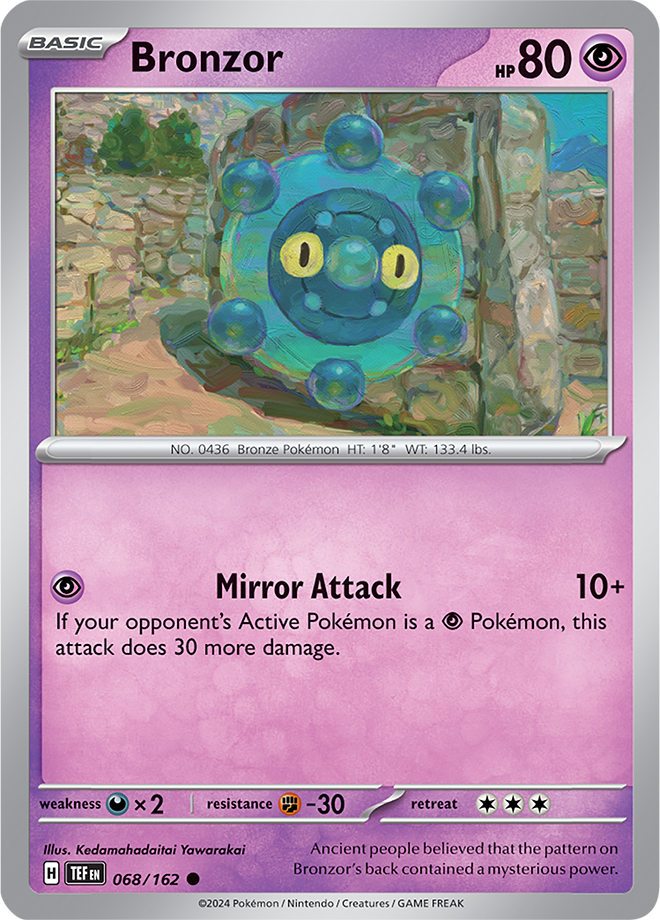 Bronzor - 068/162 - Temporal Forces - Card Cavern
