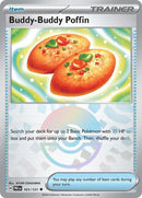 Buddy-Buddy Poffin (Poke Ball Pattern) - 101/131 - Prismatic Evolutions - Holo - Card Cavern