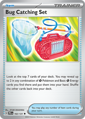 Bug Catching Set - 102/131 - Prismatic Evolutions - Card Cavern