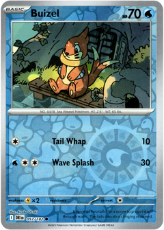 Buizel - 057/182 - Destined Rivals - Reverse Holo - Card Cavern