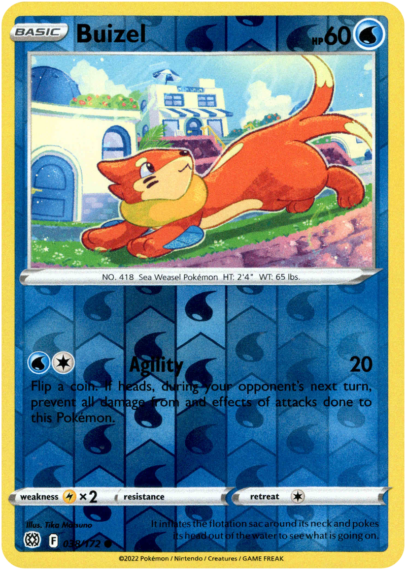 Buizel - 038/172 - Brilliant Stars