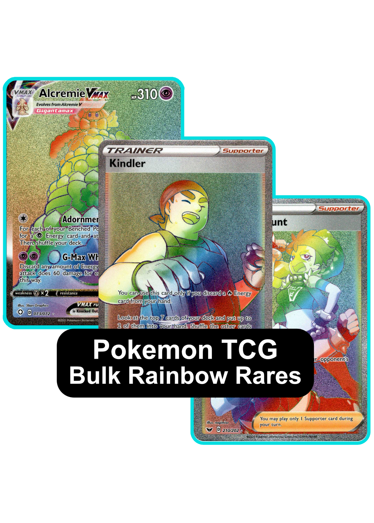 Pokemon Bulk - Hyper (Rainbow) Rares - Card Cavern