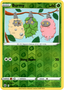 Burmy - 009/172 - Brilliant Stars - Reverse Holo - Card Cavern