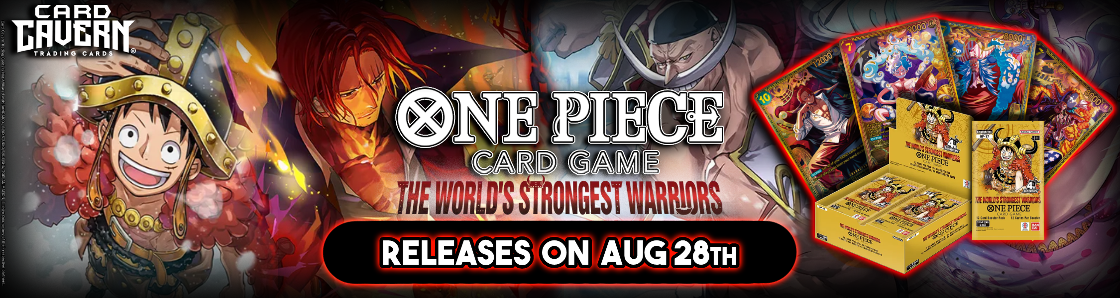 The World's Strongest Warriors | One Piece Card Game | Card Cavern Trading Cards, LLC