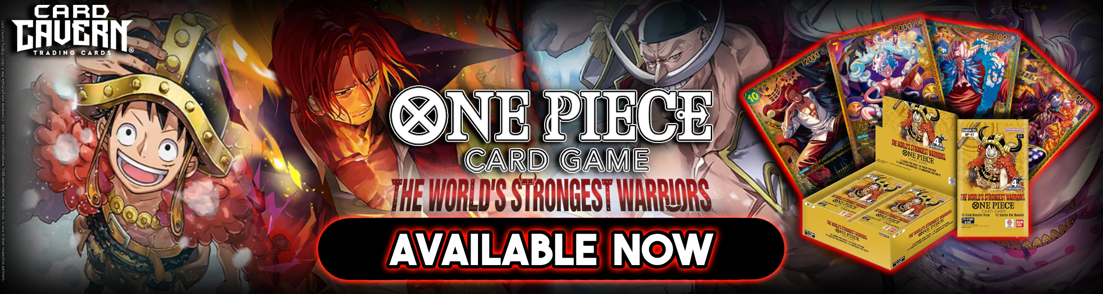 The World's Strongest Warriors | One Piece Card Game | Card Cavern Trading Cards, LLC