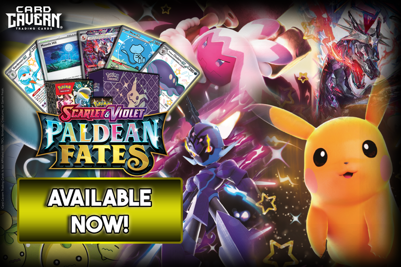 Paldean Fates Pokemon Singles & Sealed Products | Card Cavern Trading Cards, LLC