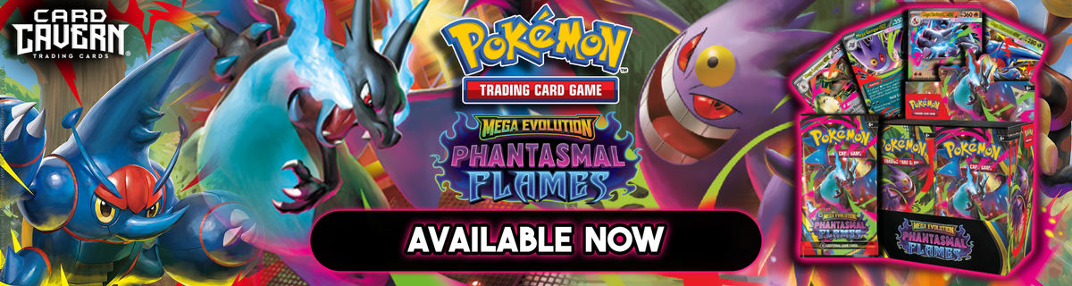 Phantasmal Flames Pokemon Cards | Card Cavern Trading Cards, LLC