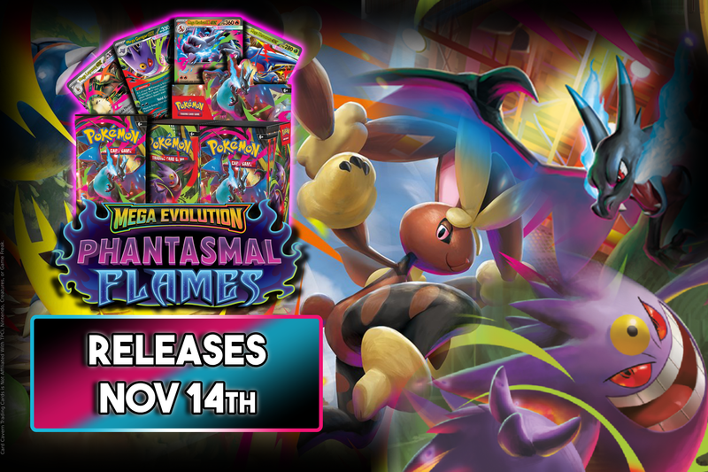 Phantasmal Flames Pokemon Cards | Card Cavern Trading Cards, LLC