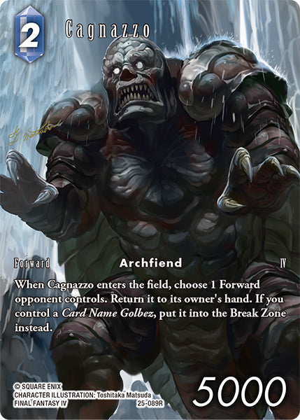 Cagnazzo - 25-089R - Tears of the Planet - Full Art Foil - Card Cavern
