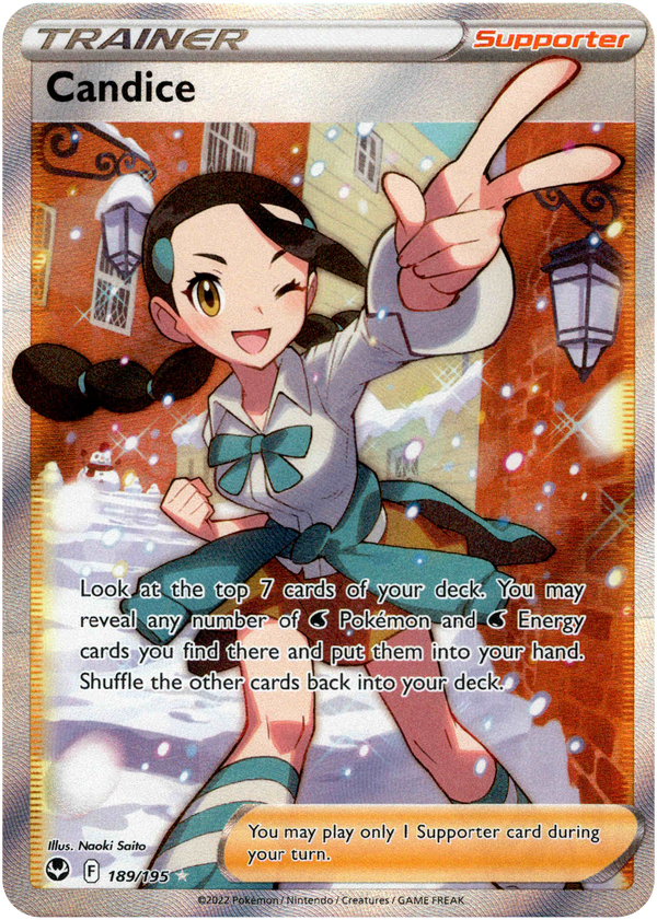 Candice Full Art - 189/195 - Silver Tempest - Card Cavern