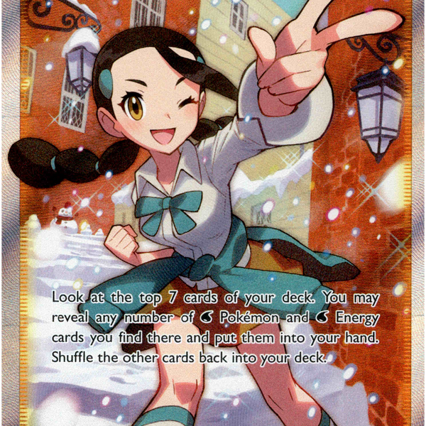 Candice Full Art - 189/195 - Silver Tempest - Holo Card Cavern Trading Cards, LLC Candice Full Art - 189/195 - Silver Tempest - Holo Card Cavern Trading Cards, LLC