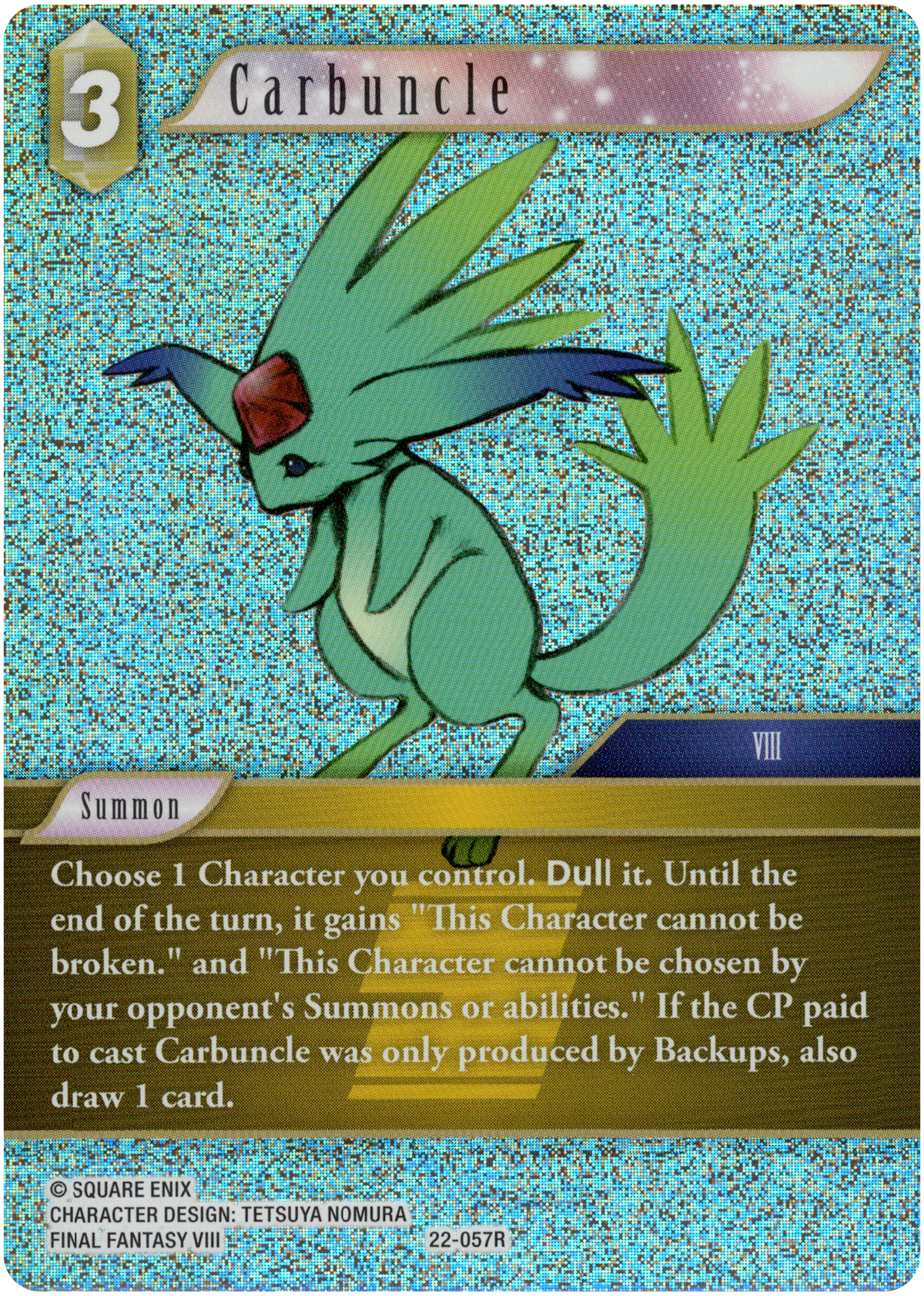 Carbuncle - 22-057R - Hidden Hope - Foil - Card Cavern