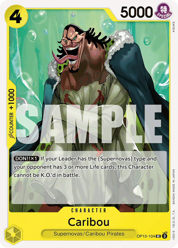 Caribou - OP10-104 UC - Royal Blood - Card Cavern