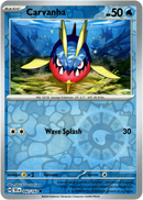 Carvanha - 042/162 - Temporal Forces - Reverse Holo - Card Cavern