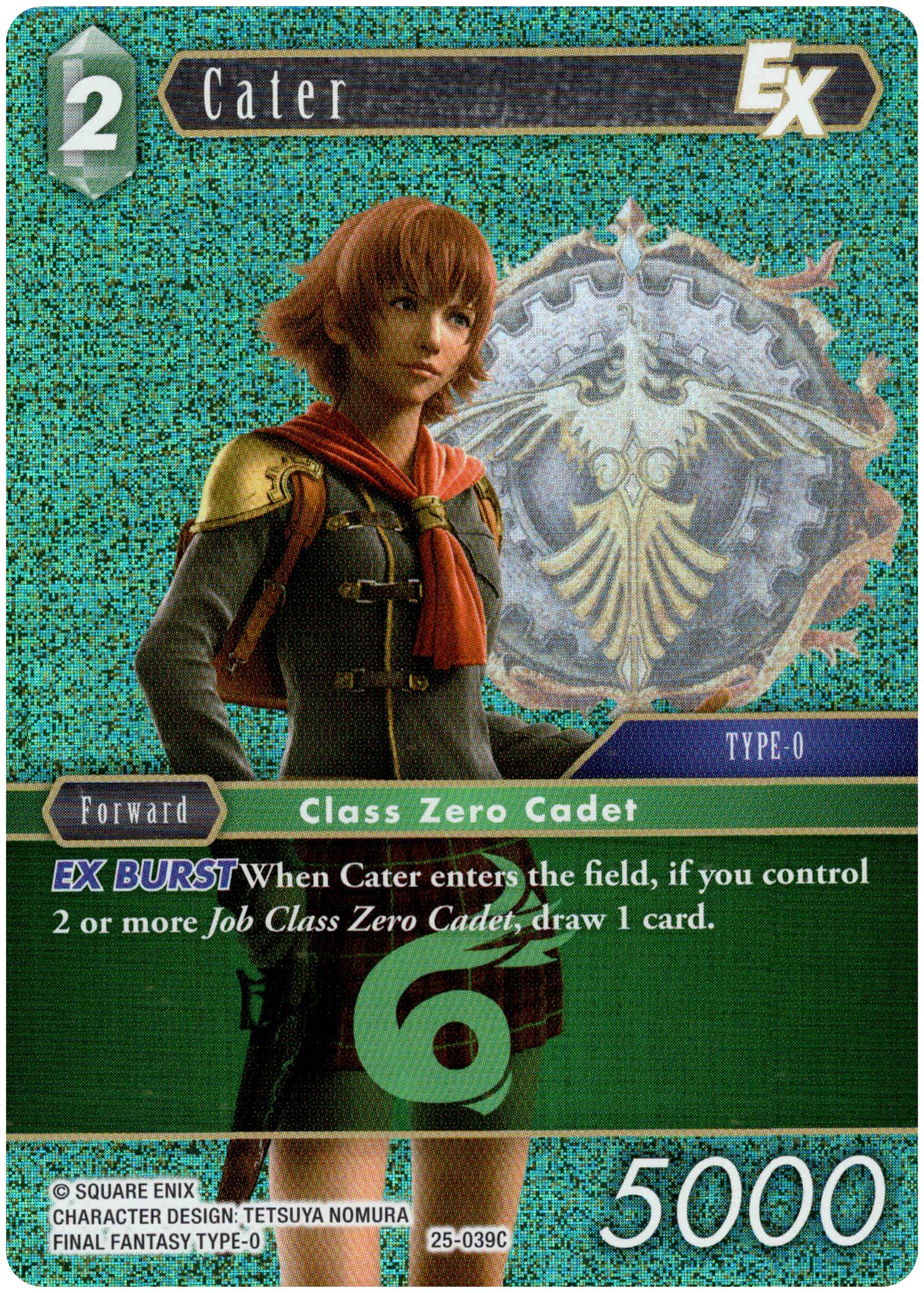Cater EX - 25-039C - Tears of the Planet - Foil - Card Cavern