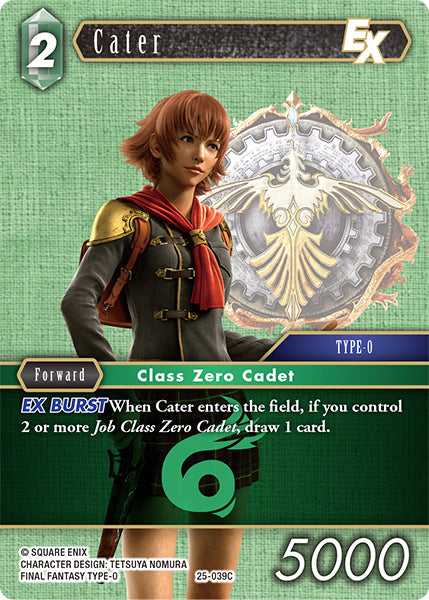 Cater EX - 25-039C - Tears of the Planet - Card Cavern