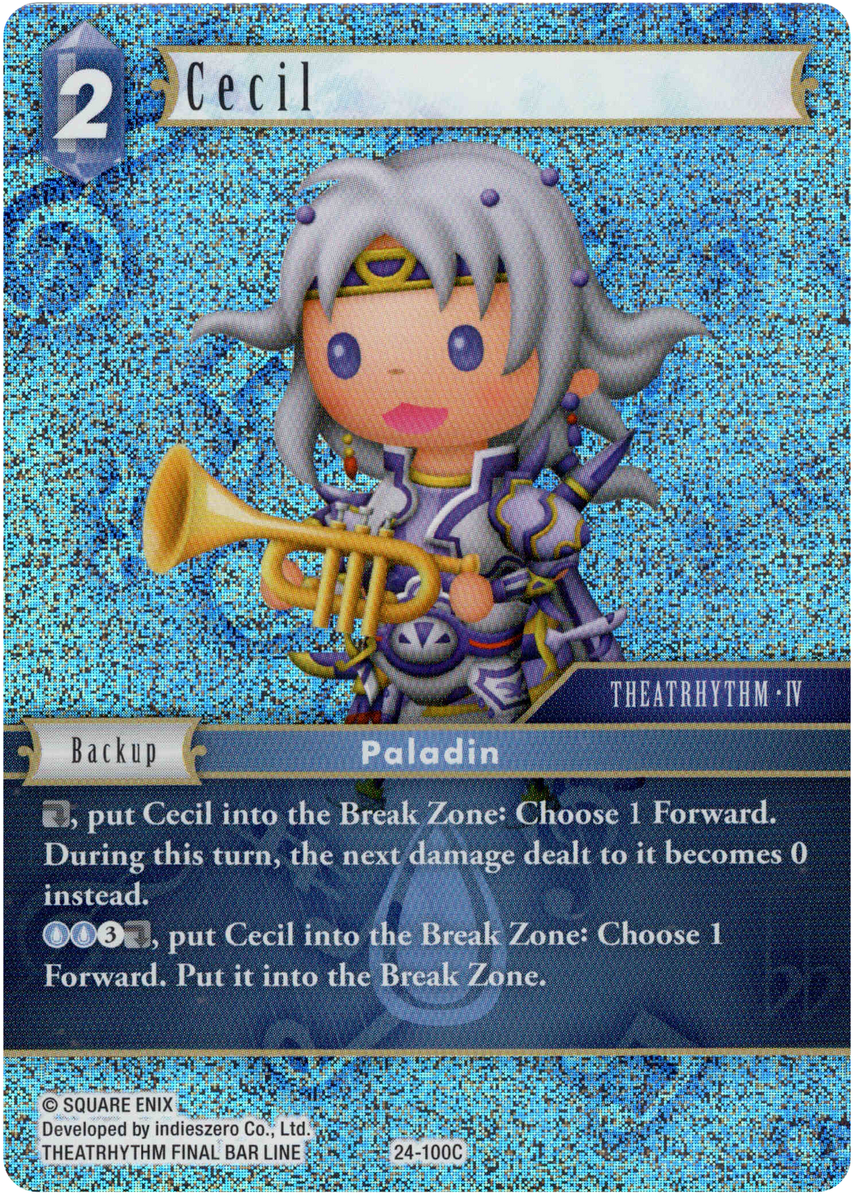 Cecil - 24-100C - Hidden Legends - Foil - Card Cavern