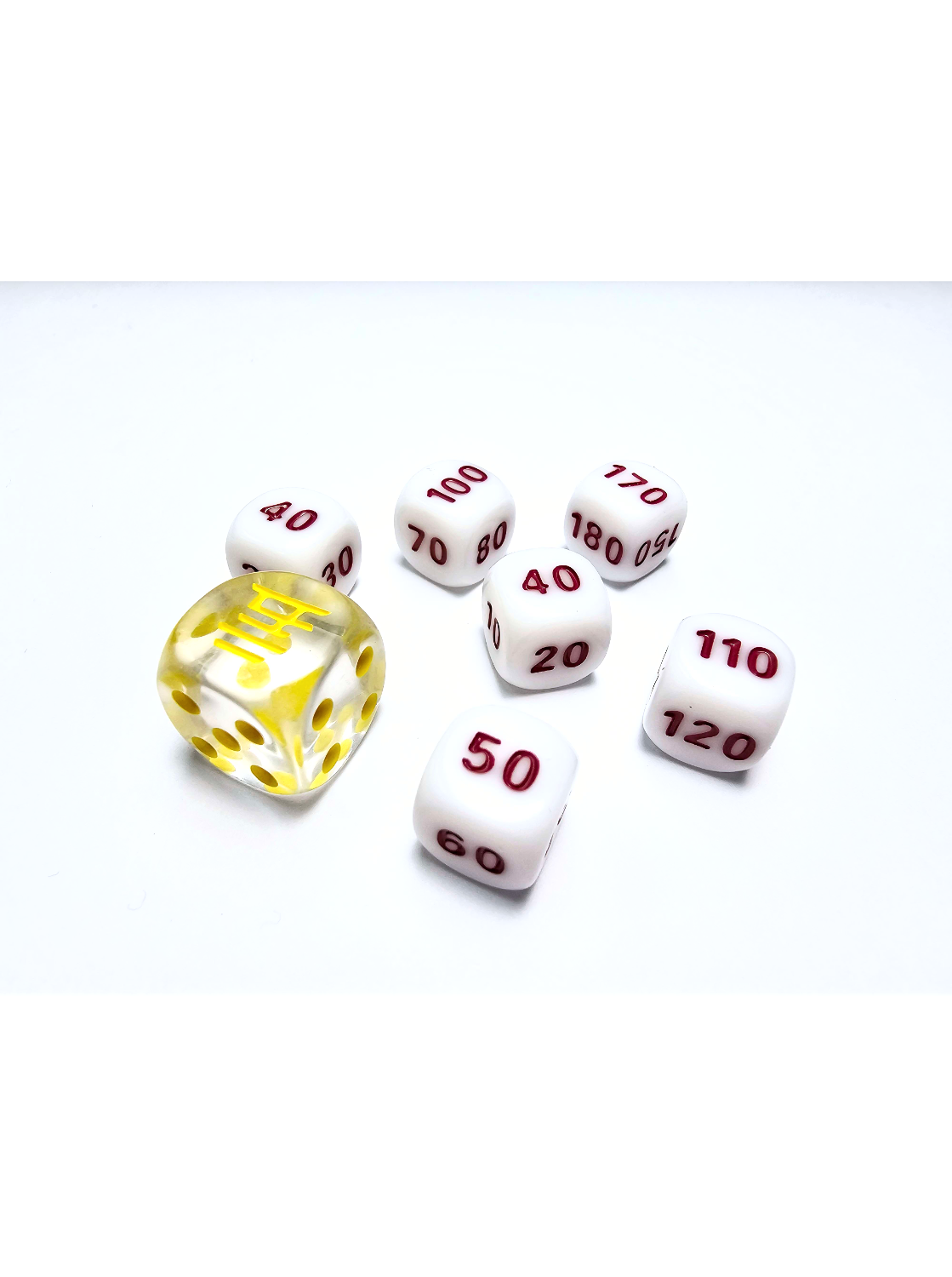 Celebrations ETB Dice - 6 Damage Counters and 1 Coin-Flip Die - Card Cavern
