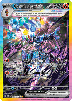 Ceruledge ex - 147/131 - Prismatic Evolutions - Holo - Card Cavern