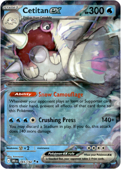 Cetitan ex - 065/182 - Destined Rivals - Holo - Card Cavern