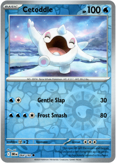 Cetoddle - 064/182 - Destined Rivals - Reverse Holo - Card Cavern