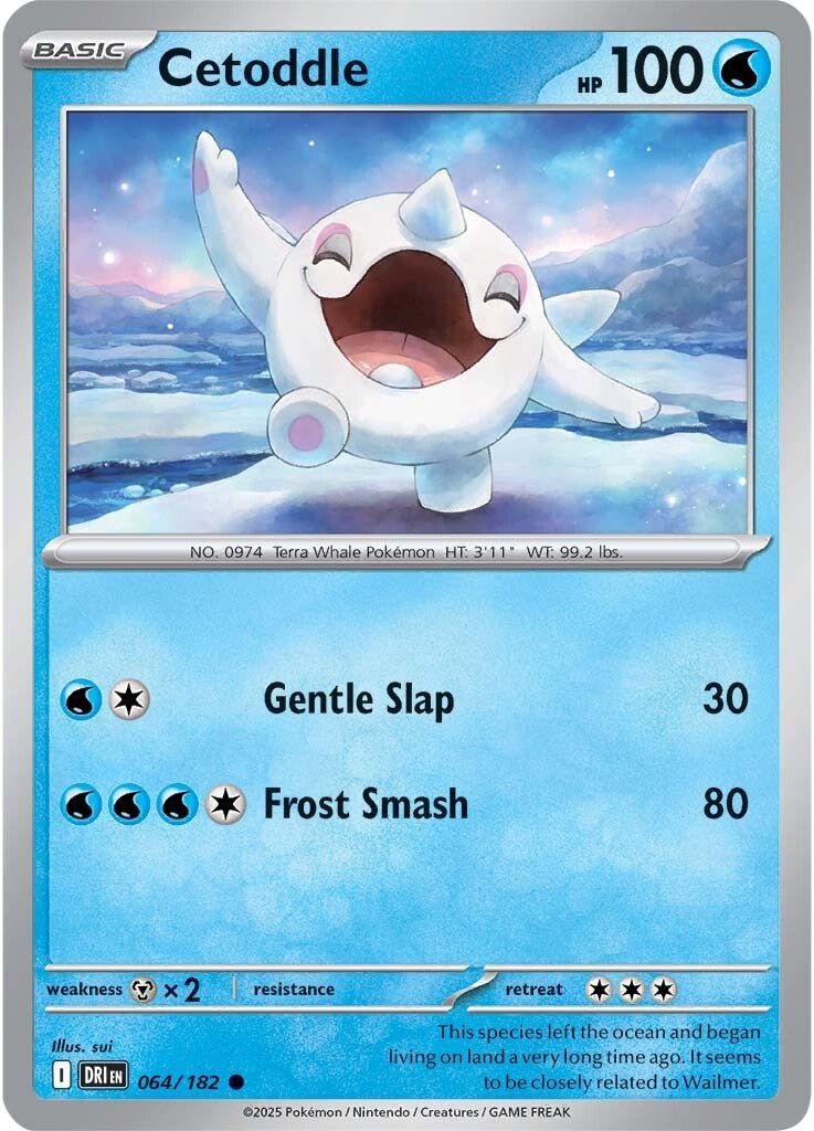 Cetoddle - 064/182 - Destined Rivals - Card Cavern