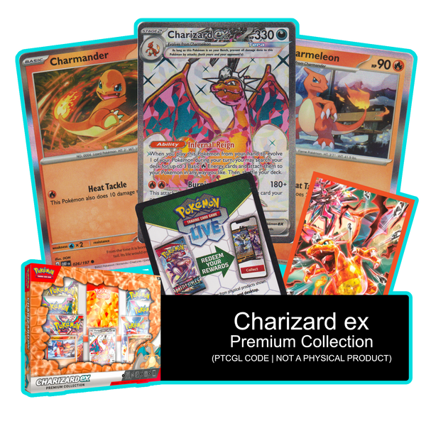 Charizard ex Premium Collection - PTCGL Code - Card Cavern