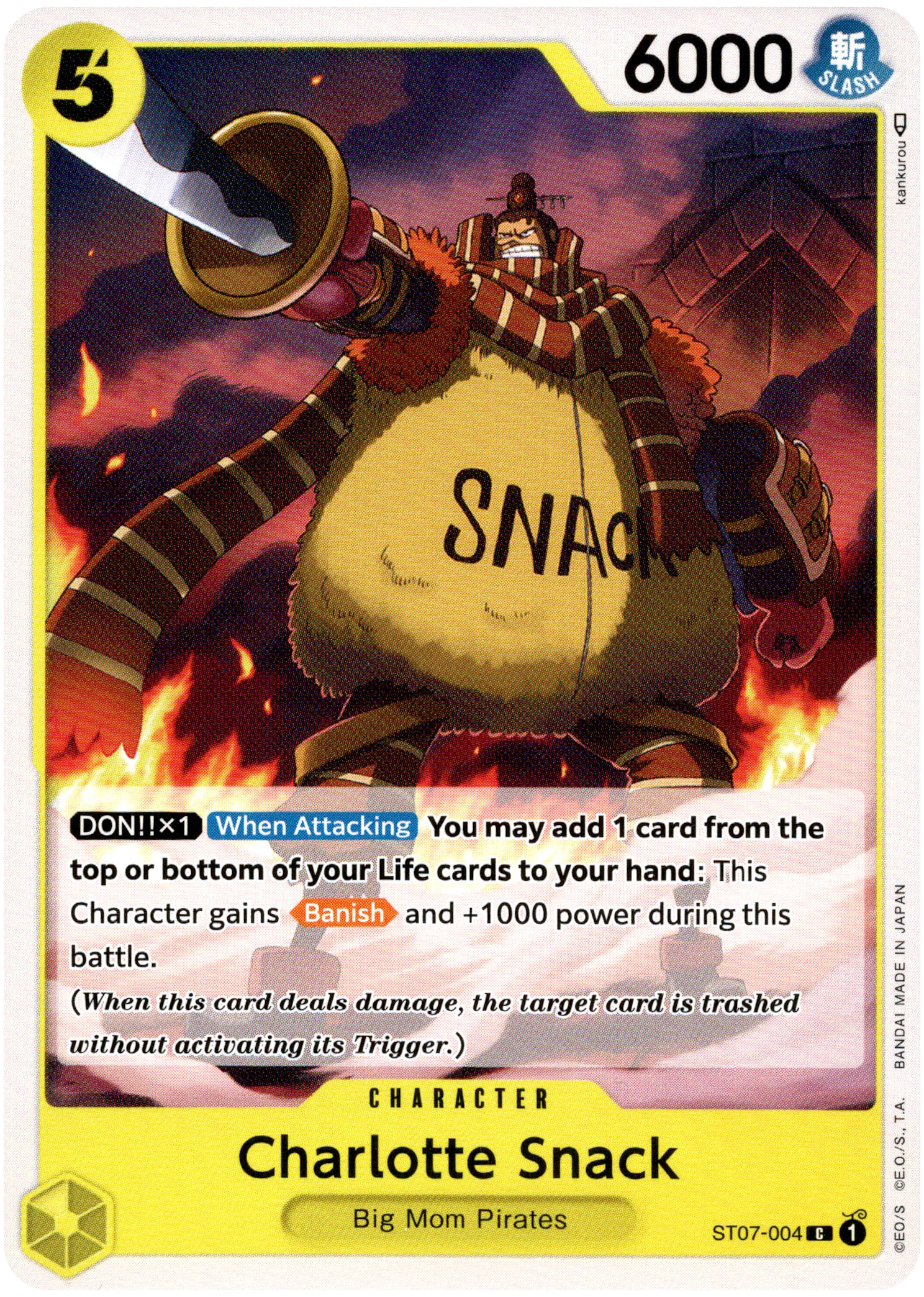 Charlotte Snack - ST07-004 - Starter Deck - Card Cavern